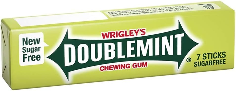 Wrigleys Sugar Free Doublemint Chewing Gum