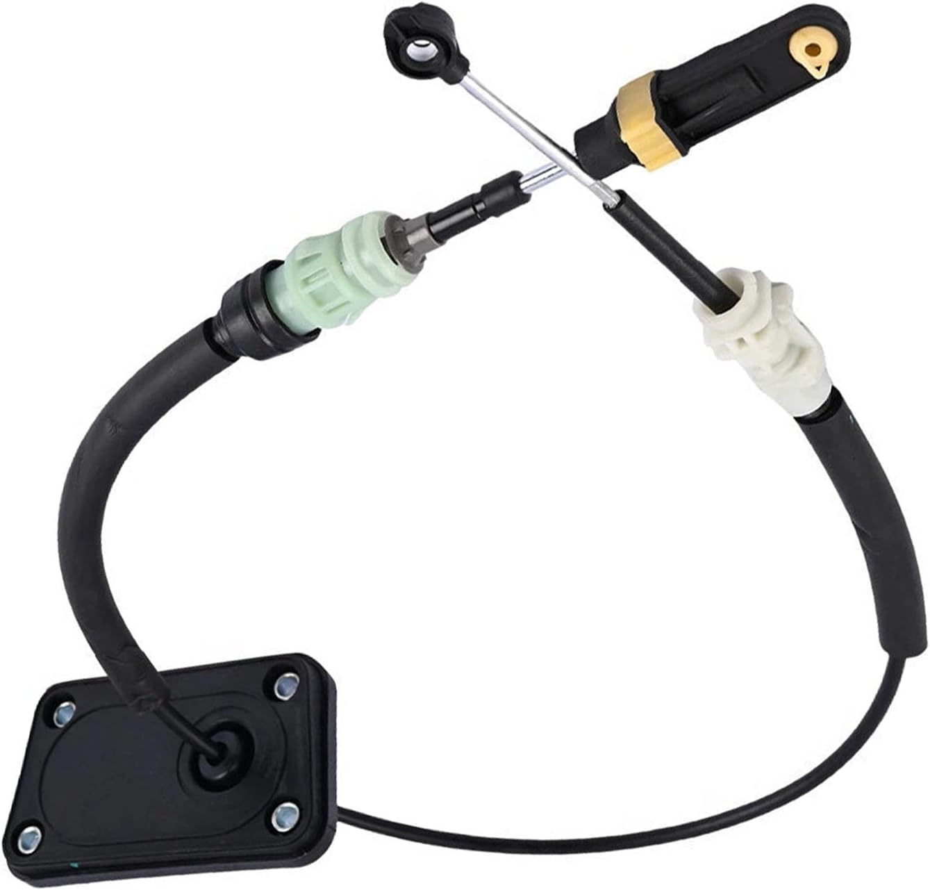 68166623AB Transmission Gear shift Control Cable Compatible with Ram ProMaster 1500 2500 3500 3.6L 2014-2021,6-Speed Automatic Gearshift Cable Replace 68166623AC