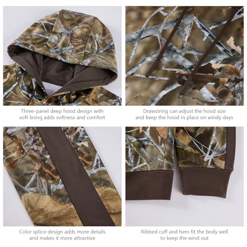 Sweat à capuche polaire imperméable vêtement de pêche extérieure homme pull
