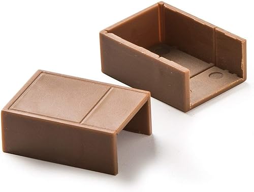 Miniatura 4 de Canaleta de cable de 192 pulgadas, color marrón, autoadhesivo, para TV, altavoces y cables de computadora, canaleta en tono madera incluye piezas de