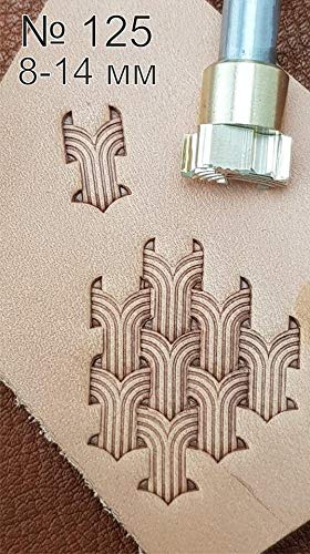 DandS ltd Leather Working Tools Carving Punches Stamp Craft Saddle Brass #125