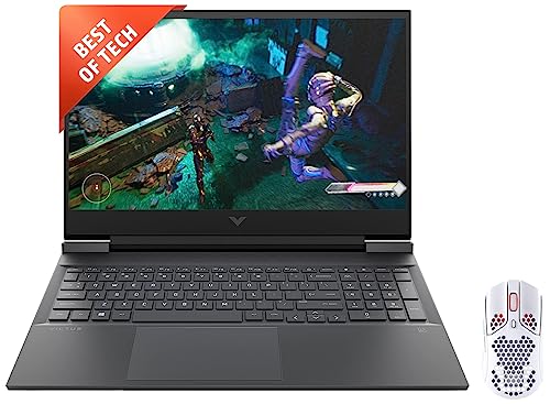 Image of HP Victus Gaming AMD Ryzen 7-5800H 16.1 inch(40.9 cm) FHD Gaming Laptop & Pulsefire Haste Wireless White