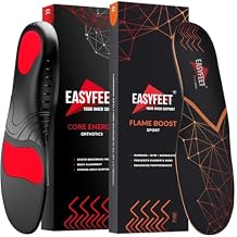 Active Sports Orthotics Insoles Set - Fitness and Running Pack - Athletic Shoe Inserts - Baseball Basketball Training Hiking - Sneakers Running Shoes Insoles