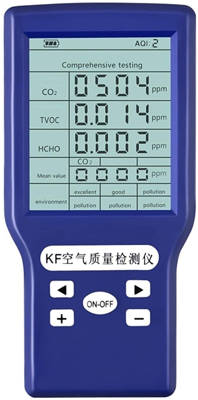 SVASTYAir quality monitor co2 Digital Carbon Dioxide Gas Analyzer Monitor CO2 Detector Portable For Home Air Quality Display durable