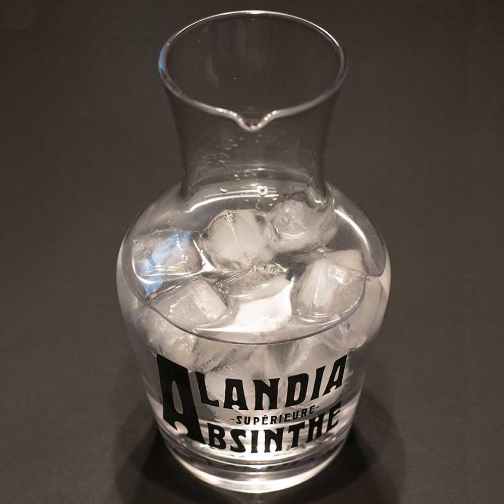 Carafe à Absinthe de ALANDIA | Grande ouverture pour glaçons | Design classique 19ème siècle