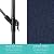 Best Choice Products 10ft Solar LED Offset Hanging Market Patio Umbrella for Backyard, Poolside, Lawn and Garden w/Easy Tilt Adjustment, Polyester Shade, 8 Ribs - Navy Blue