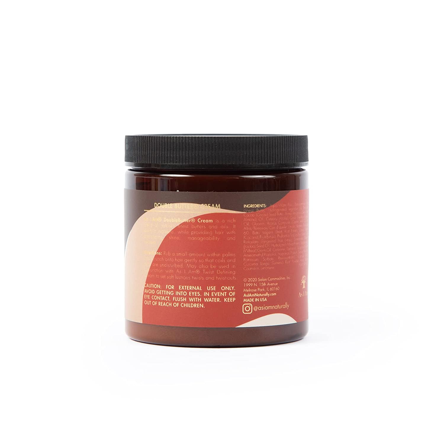 As I Am Double Butter Cream, 8 oz (Pack of 4)