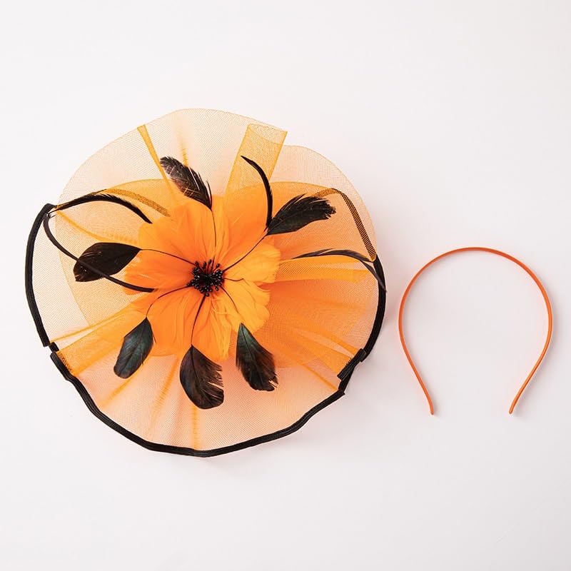 Coiffure de fête sans stress avec ce bandeau plume mariée anti-glisse