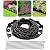 40ft Black Garden Landscape Edging, Paver Edging 2 Inch Tall, Flexible and Strengthened with Anti-UV Treatment (40ft with 36pcs Stakes)