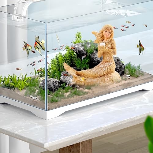 Image of Fish Tanks Decorations, Mermaid Statue ，Mermaid Garden, Fish Tank Decorations, Handicraft Decorations, Mermaid Decorations (Sand Mermaids)