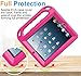 BMOUO Kids Case for iPad 2nd 3rd 4th Generation, iPad 2 3 4 Case - Built-in Screen Protector, Shockproof Convertible Handle Stand Friendly Kids Case for 9.7” iPad 2nd 3rd 4th Generation - Rose