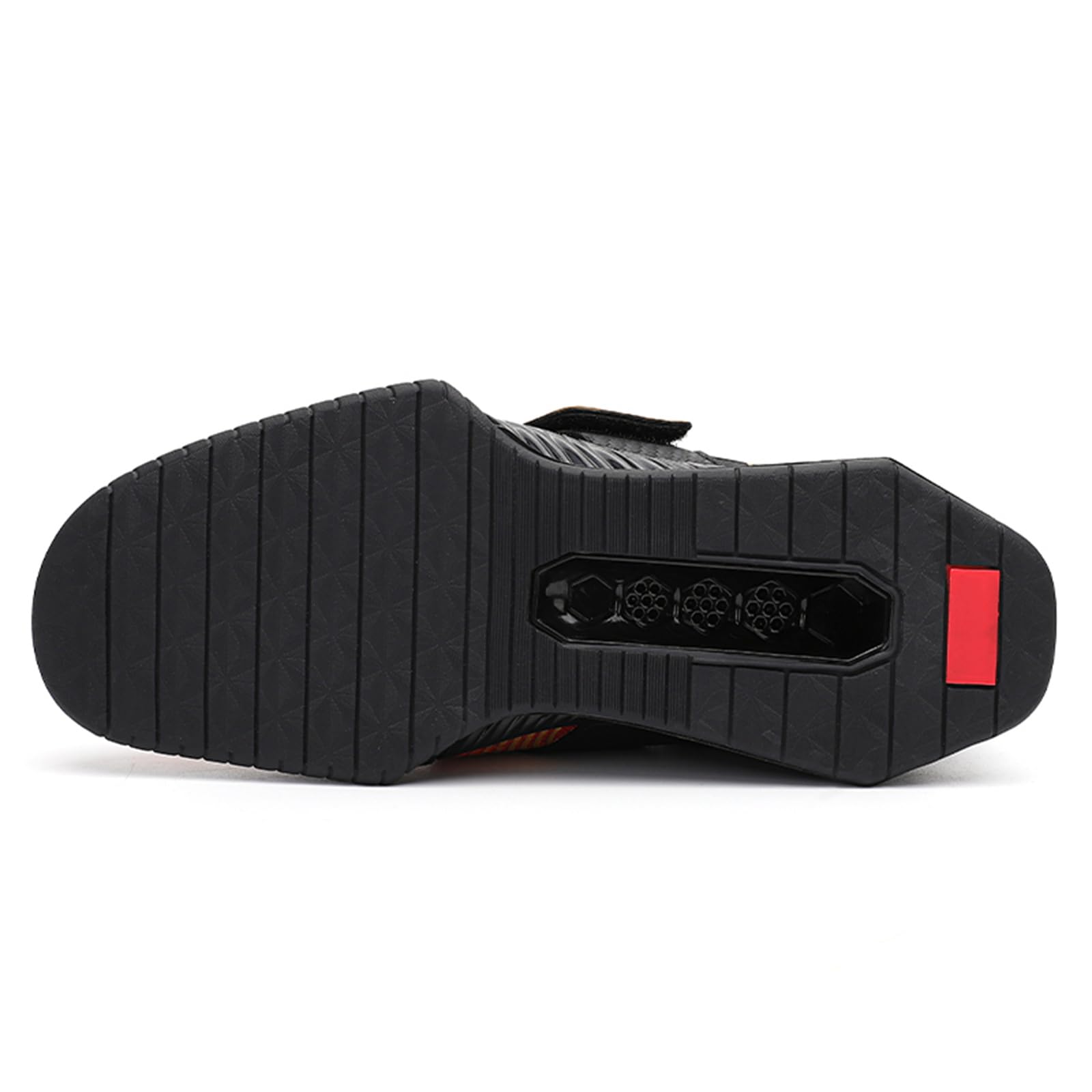 JiuQing Chaussures D'haltérophilie Hommes Chaussures De Squat De Fitness De Cross-Training pour La Gym Le Powerlifting Le Soulevé De Terre