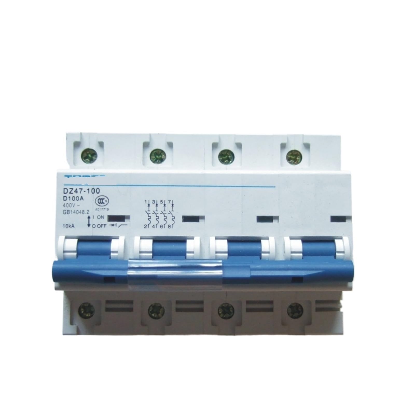 JNVFTCUX 4P 100A 240V/415V 50HZ/60HZ Circuit Breaker