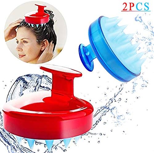 SILISCRUB - The Original Silicone Shampoo Brush (2pcs)