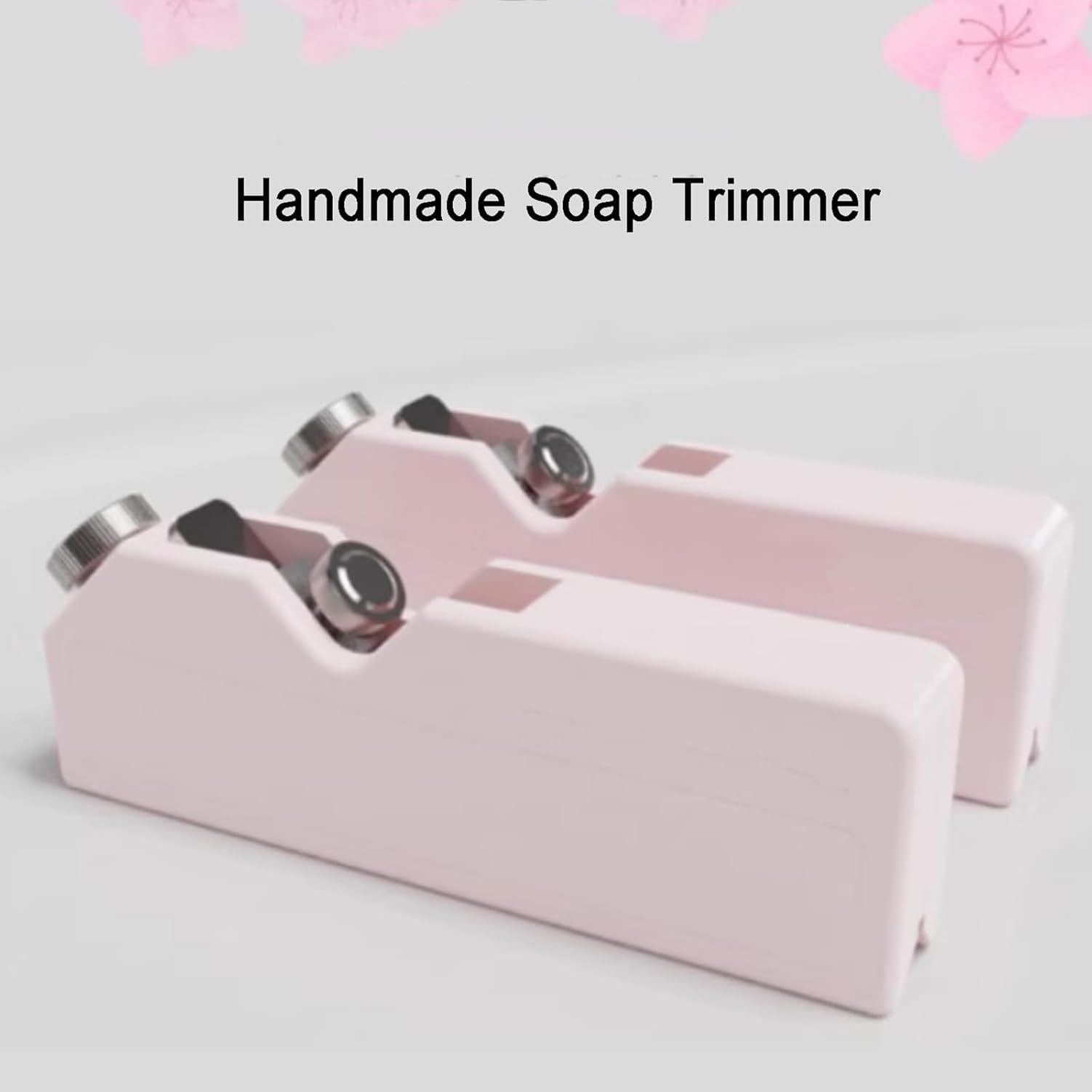 DIY Ręcznie robiony trymer do mydła, strugarka do ukosowania na zimno z mydłem, z 4 nożami do stylizacji, do produkcji mydła (White)