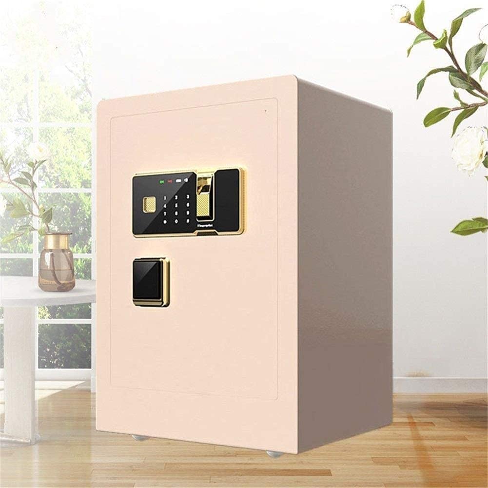 Caja Fuerte electrónica Digital Grande para el hogar, Caja Fuerte para Documentos de identificación, Documentos A4, computadoras portátiles, Joyas 60X34X40Cm