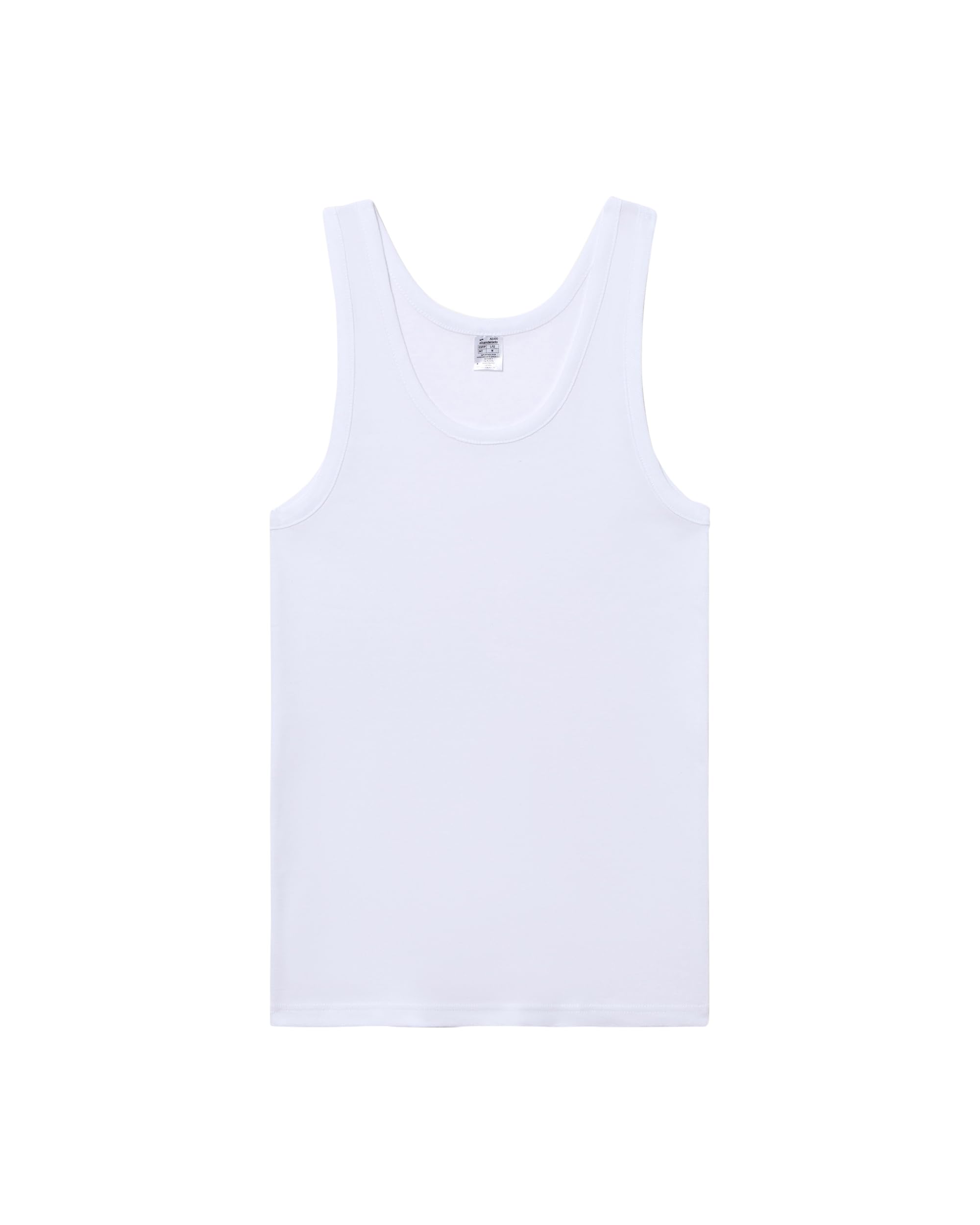 Abanderado Camiseta De Tirantes Línea Original Algodón 100% Hombre X1