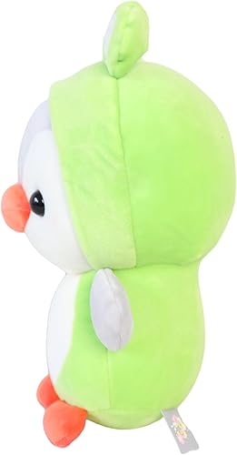 Miniatura 10 de Peluche de patopingüino en bonito disfraz, adorable peluche con disfraz de animal, en color rojo, ideal como regalo para niños Animales de peluche