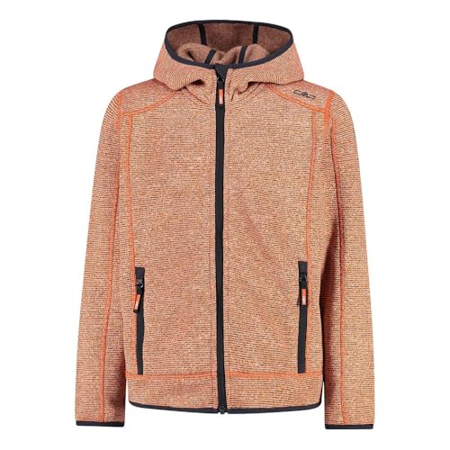 Veste softshell fille CMP contre le froid et la pluie fine sous capuche fixe