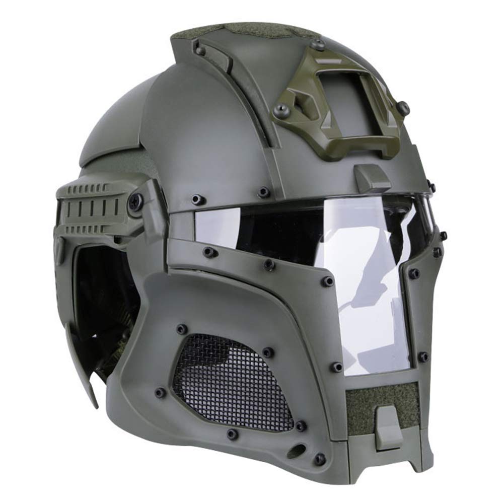 Buy Airsoft Fast Helmet,PC Lens Goggles Paintball Full Face Mesh Full