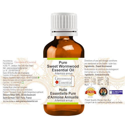 Aceite Esencial Sweet Wormwood 50ml Greenwood Essential miniatura 2