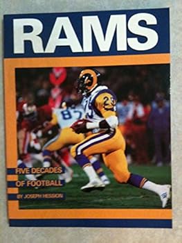 Paperback The Rams: Five Decades of Football Book