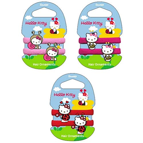 Preisvergleich Produktbild Hello Kitty Haargummis, 2 Stück