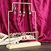 Produktbild Jarchii Pine Ear Studs Stand, einfacher und stilvoller Ohrringregal Schmuckständer, Metall Ohrring Ohrstecker Displayhalter für Boutiquen Juweliergeschäfte(#4)