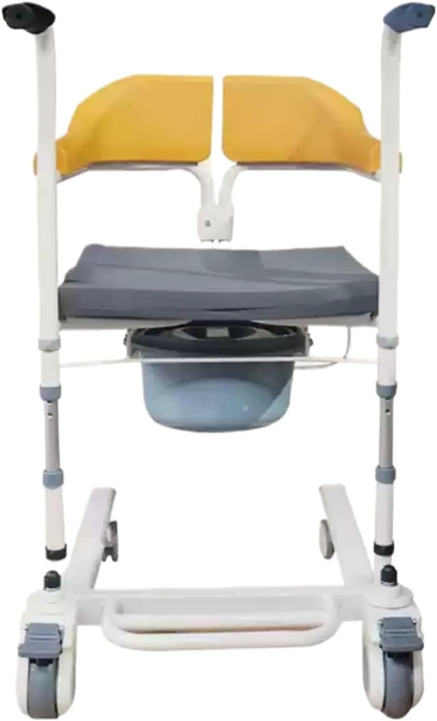患者移送椅子 多機能高齢者介護車椅子 ベッドパン付きベッドサイドバス