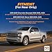 TORQUE Airbag Air Bag Suspension Kit for 2019-2025 Chevrolet Chevy Silverado 1500 and GMC Sierra 1500 Rear Helper Bag Spring Towing 5000 lbs (Replaces Firestone Ride Rite 2609) (TR2609)
