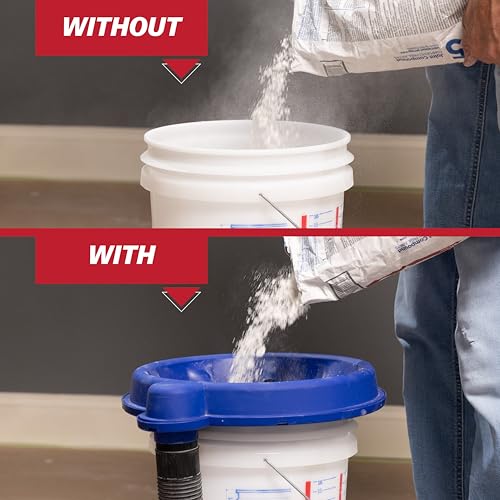 MARSHALLTOWN DustPro 360, 5 Gallon Bucket Dust Collector Shop Vac Accessory, Made in the USA, DUST5G by MARSHALLTOWN - Image 2