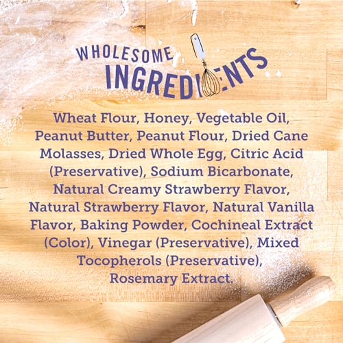 Three-Dog-Bakery-Soft-Baked-PBJ-Bites-Peanut-Butter-Strawberry-Flavor-Premium-Treats-for-Dogs-13-Ounce-Box-brown-320035