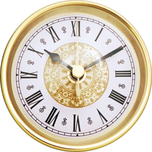 3-1/2 Fancy Roman Executive Series Clock Insert