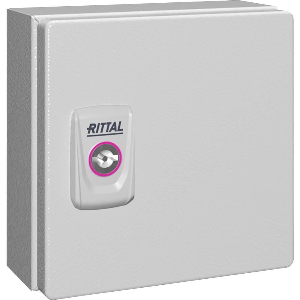 Rittal KX Stahl Wandgehäuse RAL 7035, grau IP66, HxBxT 150 mm x 150 mm x 80mm