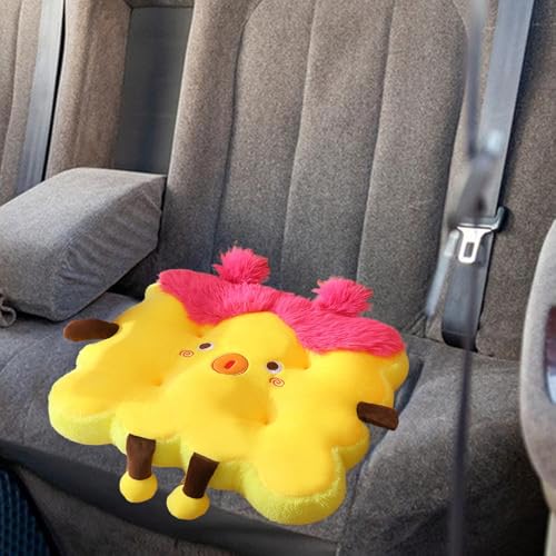 Coussin antidérapant en peluche douce solution pour assise de chaise inconfortable - 6