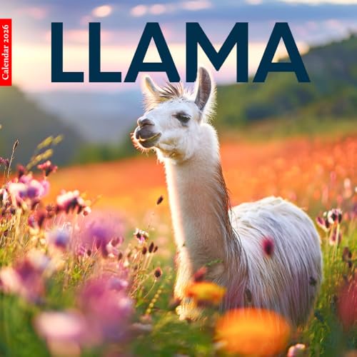 Llama 2026 Calendar: Adorable Llamas in Beautiful Photography – A Year of Smiles, Farm Life, and Country Charm