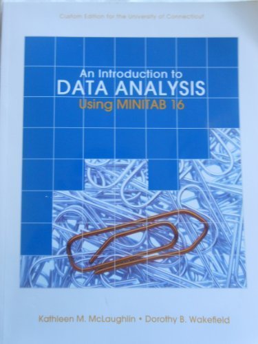 An Introduction to Data Analysis: Using Minitab for Windows by Kathleen ...