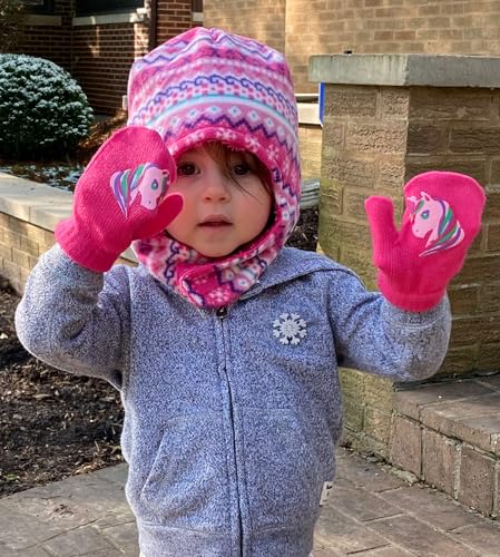 Image of N'Ice Caps Kids Magic Stretch Gloves Mitten 3 Pairs Toddler Winter