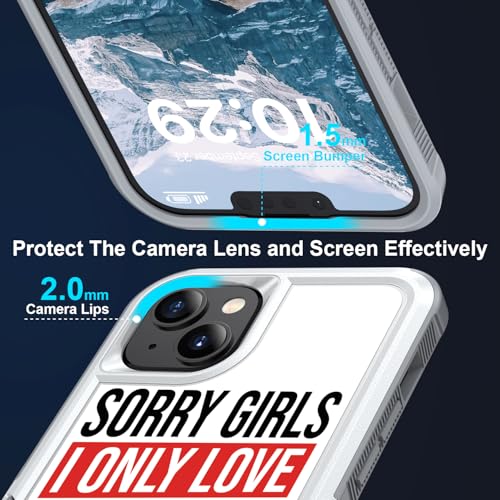 Candykisscase Case for iPhone 14, Unique Gamer Pattern Shock-Absorption Hard PC and Inner Silicone Hybrid Dual Layer Armor Defender Case for Apple iPhone 14 (Video Game Words) - image 6