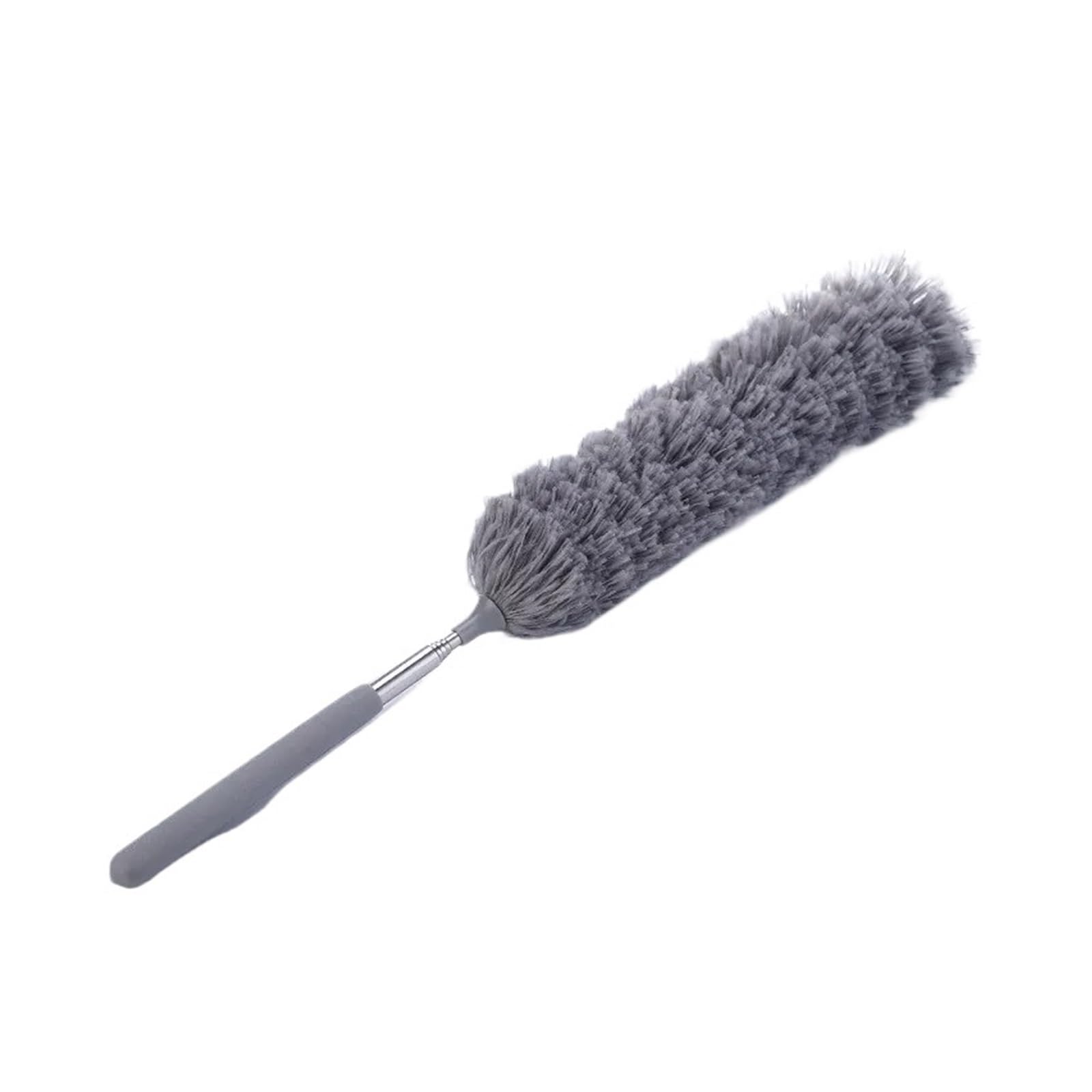 Feather Duster 1Pc Cleaning Duster Lightweight Brush Flexible Cleaner Gap Removal Dusters Household Tools(Grey)