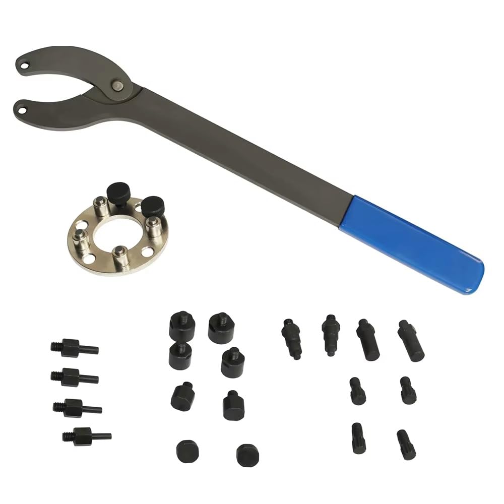 Pasador bloqueo del tensor Compatible Con A3 A4 Para Q3 2000 2001 2002 2003 2004 2005 1.2L 1.4L 2.0L EA211 TFSi T10172 Kit De Herramientas Para Desmontar Montar Polea Correa Rueda El Eje