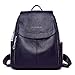 Produktbild CMZ Echtleder Rucksack Damen All-Match-Rucksack mit großer Kapazität Student Mama weiches Leder Reise wasserdichter, widerstandsfähiger Rucksack