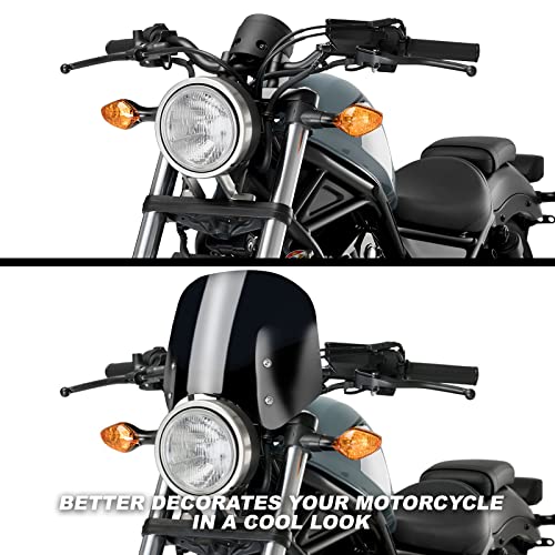VASTMT Motorcycle Windshield Spoiler