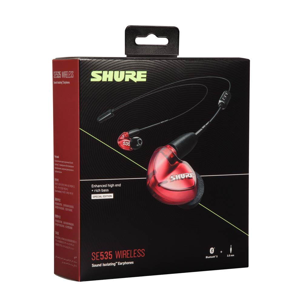 Shure SE535-CL Sound Isolating Earphones with Triple High Definition  MicroDrivers SE535LTD+BT1: Buy Online at Best Price in UAE - Amazon.ae
