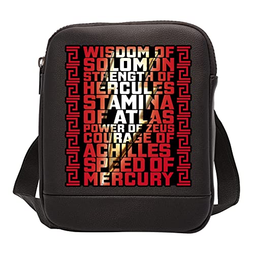 ABYstyle - DC COMICS Shazam Messenger Bag, Black