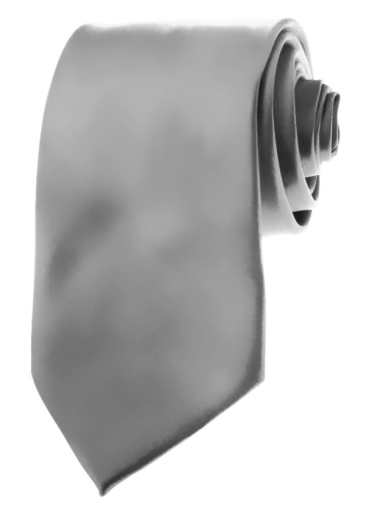 Formal Tie Solid Dark Silver TO-50-image-21