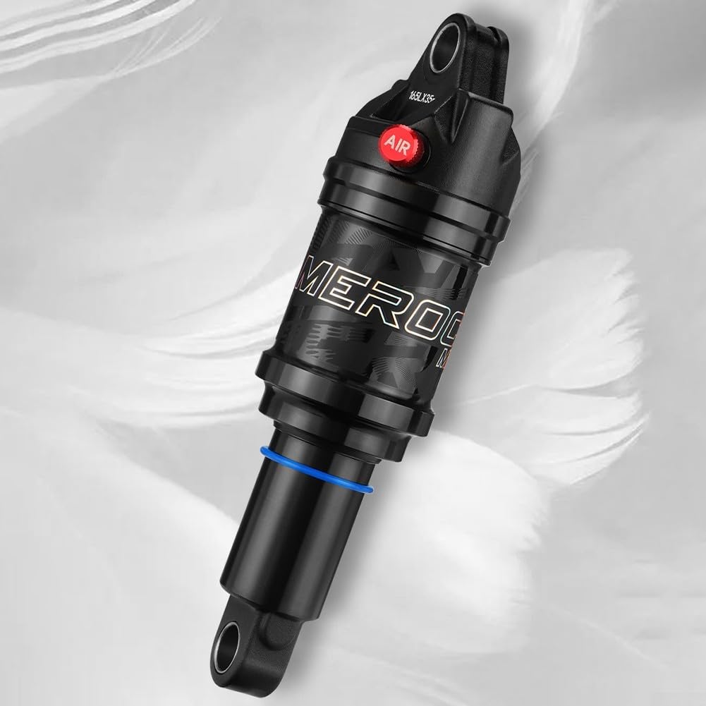 Ammortizzatore Posteriore Regolabile ad Aria per MTB, Escursione 125/150/165/190mm, Lega di Alluminio, Controllo di Rimbalzo e Bloccaggio, Gamma 100+ PSI (190MMx50MM)