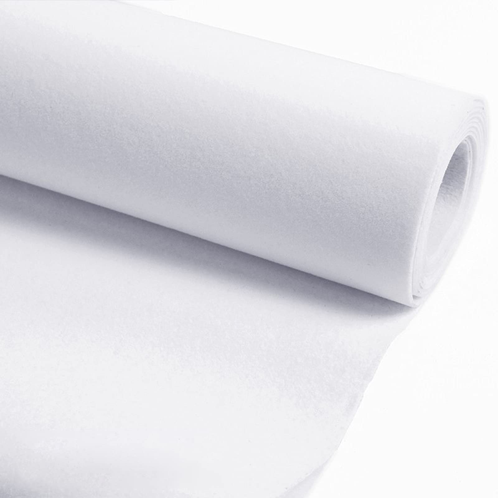 Adhésive en Velours contre les Rayures Doublure Blanche pour Tiroir 5m