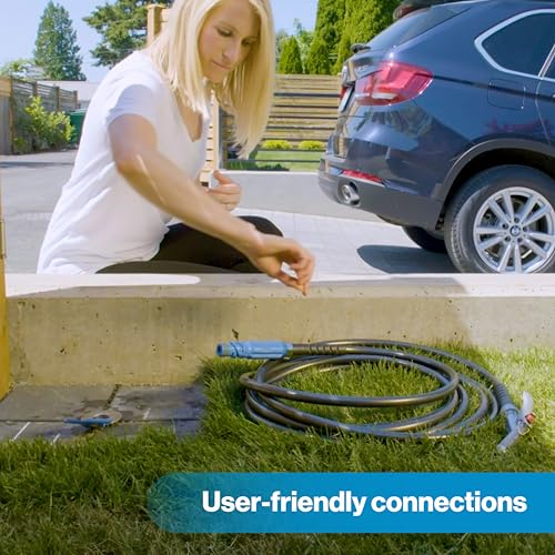 Image of Aquor Ground Hydrant, Frost Proof Yard Hydrant, Lead-Free with Drain Port, Self-Cleaning, Maintenance-Free and Frost Free Outdoor Faucet - Bury Depth 12 inch, Aquor Blue