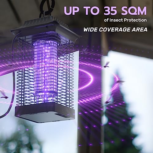 Sahara Sailor Bug Zapper For Outdoor And Indoor, High Powered Electric Insect Fly Trap, Mosquito Repellent For Home Garden Backyard Patio #TOP3